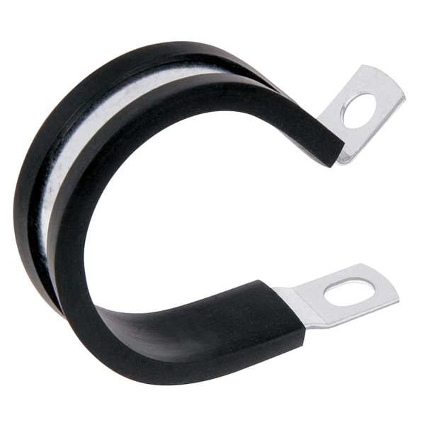 Kmc 5/16 In Dia. Aluminum, Rubber Cushion Clamp, 0.281 Hole - COL0509AL