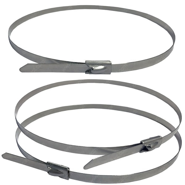 Electriduct Stainless Steel Cable Ties- 14" x 10 Pieces - CT-ED-SS-14-10
