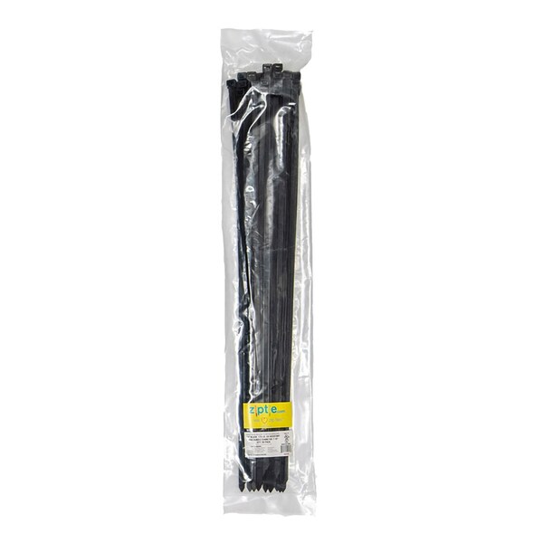 South Main Hardware 24-in   175-lb, Black, 50 Standard Nylon Tie - 220230