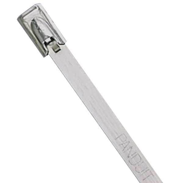 Panduit Stainless Steel Cable Tie, 10.2"L, PK100 - MLT2.7S-CP316