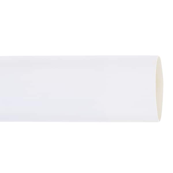 3M Shrink Tubing, 1.5in ID, White, 100ft - FP301-1.5-100'-WHITE-SPOOL