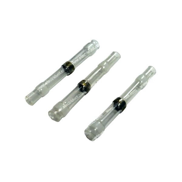 Electriduct Heat Shrink Solder Sleeve Crimpless Terminator - Electriduct - HS-HP-SS-24-WT-100