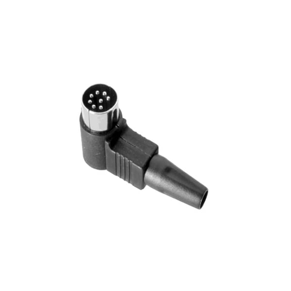 Cui Devices Circular Din Connectors 3 8 Positions, Plug, Right Angle, Standard Circular Din Connector - SDR-30