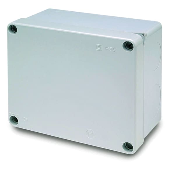 Famatel ABS Electrical Enclosures, 6.2 in H, 3.2 in D, 5.3 in W - 3073