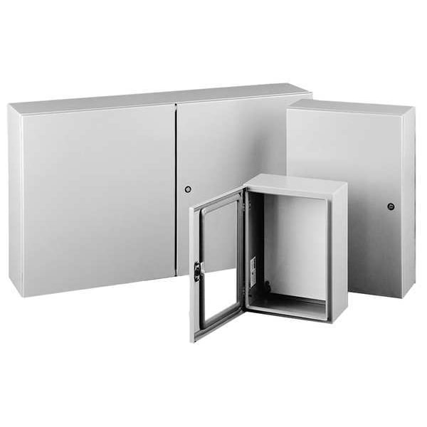 Nvent Hoffman Mild Steel Electrical Enclosures, 36 in H, 12 in D, 30 in W, NEMA 4, 12, Hinged - CSD363012