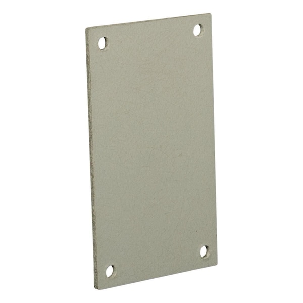 Wiegmann Back Panel, 5 in. H x 3 in. W, Fiberglass - HW-MP604FG