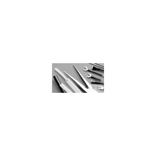 Raychem Heat Shrink Tube, Single Wall, 9.5 Id Before Shrink, 2:1 Shrink Ratio, Black - CGPE-105-3/8-0-SP
