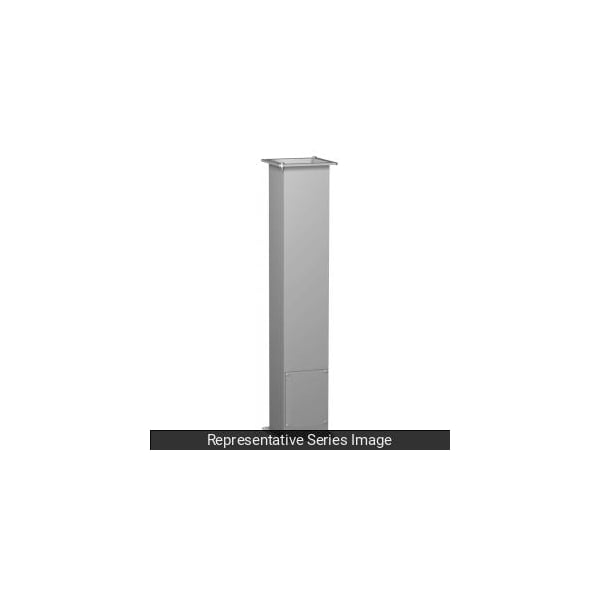 Hammond Pedestal Column, 36 in. H x 6 in. W x 6 in. L, Steel - 1495D35
