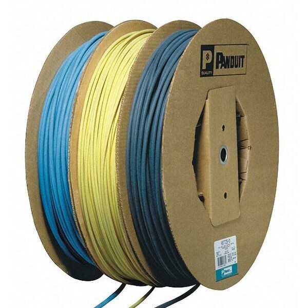 Panduit Heatshrinkthn.38"dia., Yl/gr, 200f - HSTT38-T45
