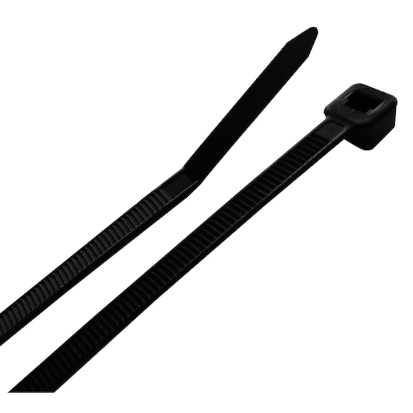 Steel Grip CABLETIE 11""75#BLK 100PK - 75S-280-11-UVC