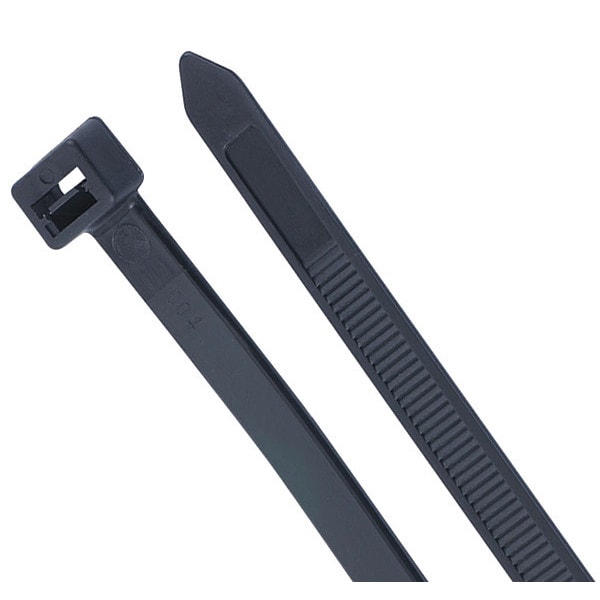 Gardner Bender Cable Tie, HeavyDuty, 24", 175 lb., Blk, PK10 - 45-524UVBSP