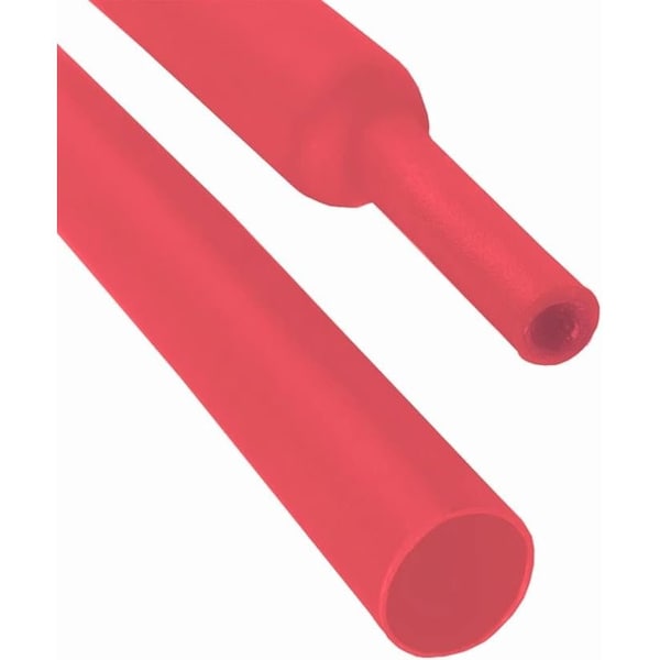 Kable Kontrol Kable Kontrol® 3:1 Heat Shrink Tubing - Dual Wall Adhesive Lined Polyolefin - 3/16" Inside Diameter - 4' Long Stick - Red - HS372-RD