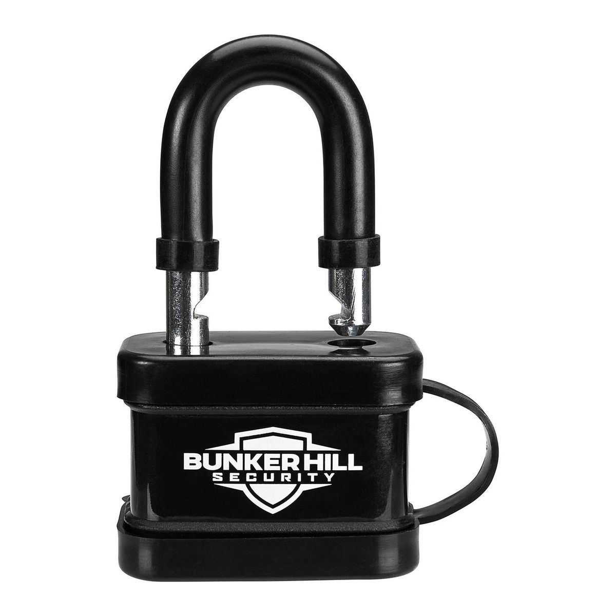 Candado de acero laminado resistente al agua de 2.4 pulgadas Bunker Hill Security - 57619.