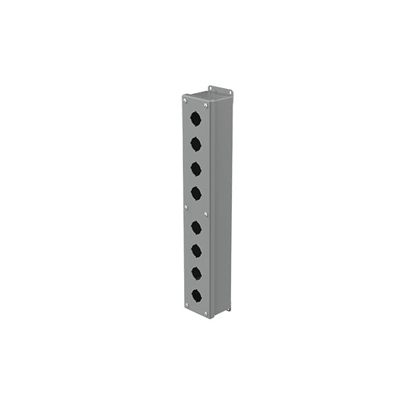 Nvent Hoffman Mild Steel Electrical Enclosures, 20-1/4 in H, 2-3/4 in D, 3-1/4 in W, NEMA 12, Screw On - E8PB