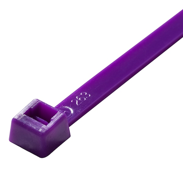 Advance Cable Ties 7 50lb Purple Cable Tie 100/BG - AL-07-50-7-C