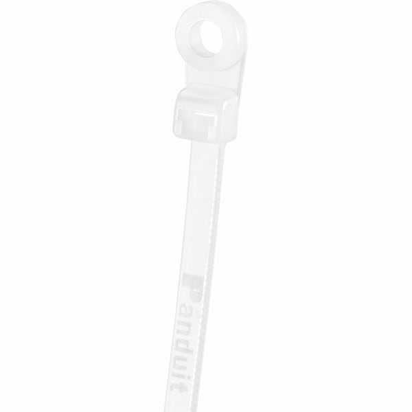 Panduit 6-7/64" L, 0.13" W, natural Plastic Cable Tie, Package quantity: 100 - PLC1.5I-S8-C