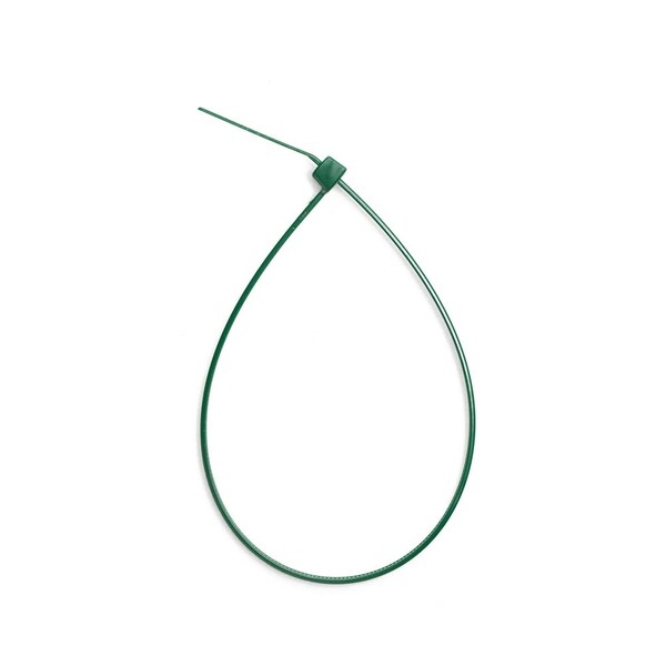 South Main Hardware 11-in   75-lb, Dark Green, 100 Standard Nylon Tie - 220166