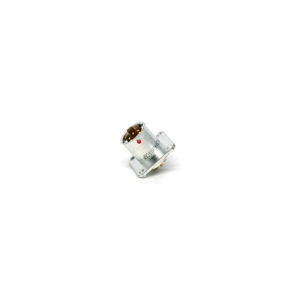 Deutsch Mil Series Connector, 6 Contact(S), Carbon Steel, Male, Solder Terminal, Receptacle - MS3440H10C6P