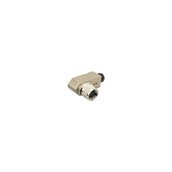 Tuchel Circular Din Connectors Female Cable Connector With Internal Strain Relief And Metal Locking Ring. - C09111F0060002U