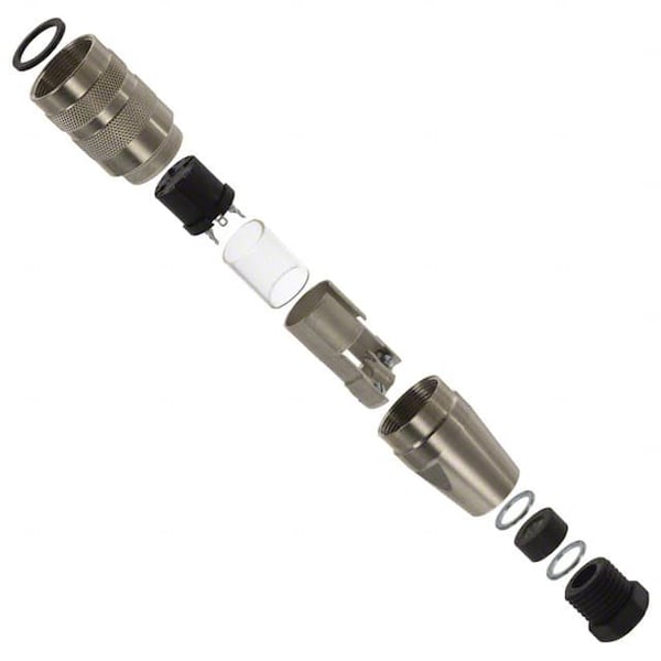 Tuchel Circular Connector  5 Contact(S)  Metal  Female - C091-31D005-100-2
