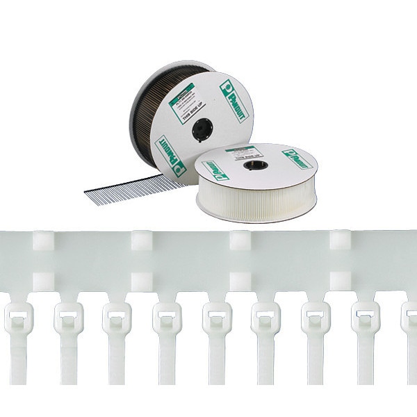 Panduit Cable Tie, Min, 4", Nat, PK5000 - PLT1M-XMR