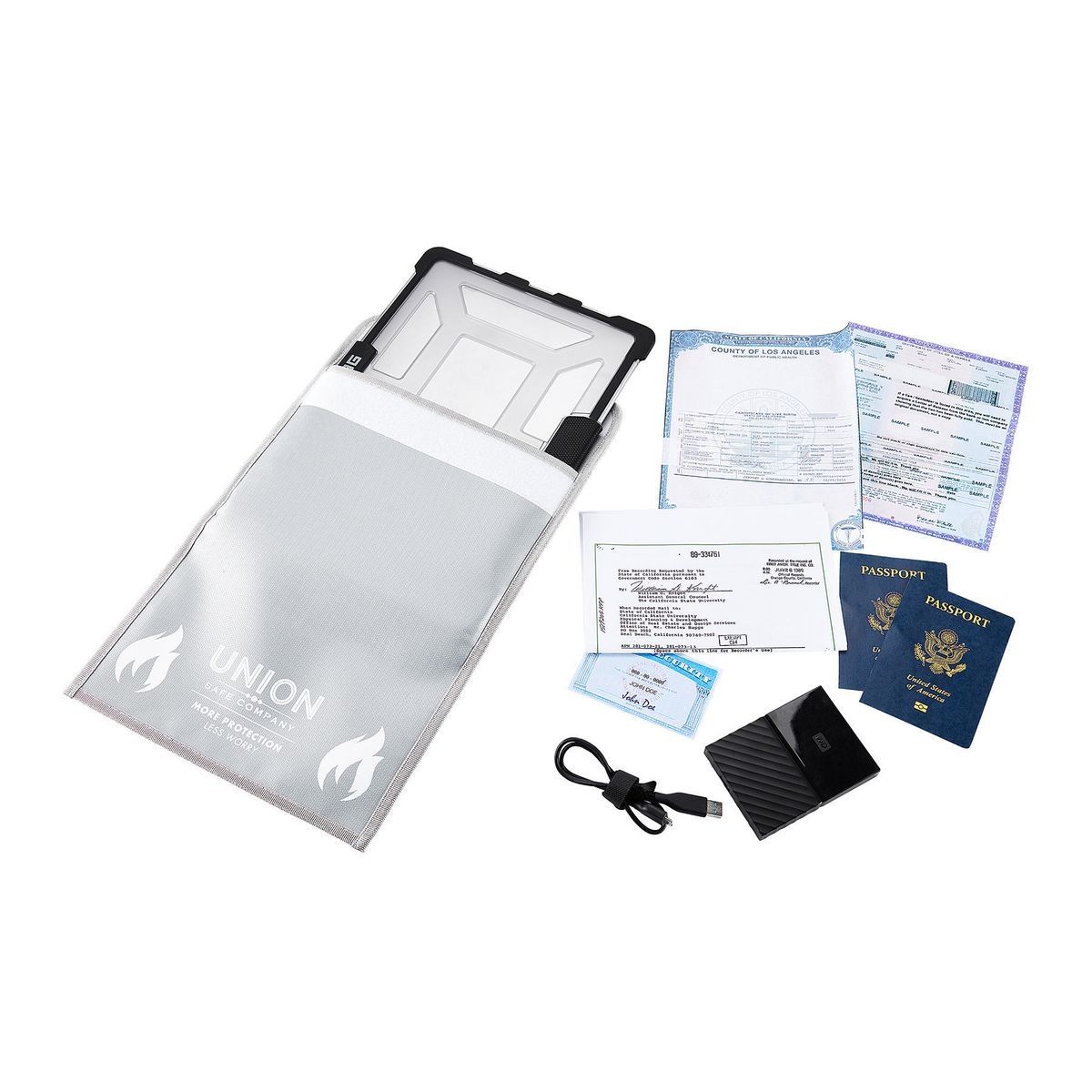 Bolsa Ignífuga de la Compañía Union Safe - 56991