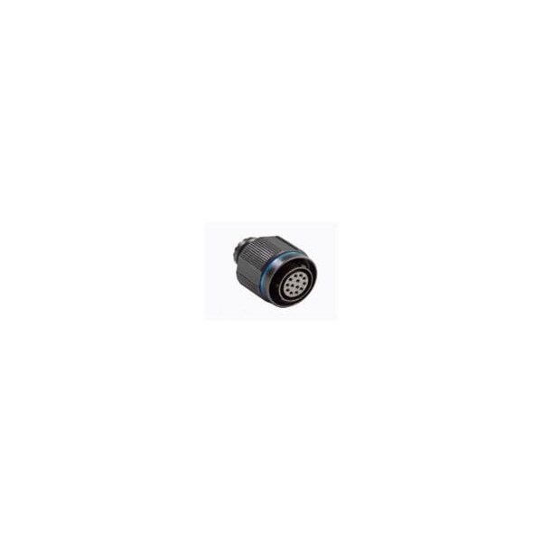 Deutsch Mil Series Connector, 8 Contact(S), Aluminum Alloy, Female, Solder Terminal, Plug - D38999/26ZE8SA