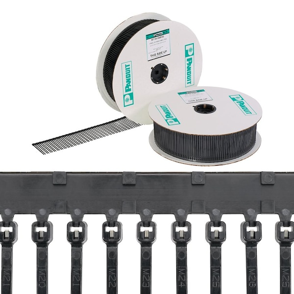 Panduit Barbed Ties On Reel-Use With Pat1.5M Tool (10000 Pack), 10000PK - BT1.5M-XMR0
