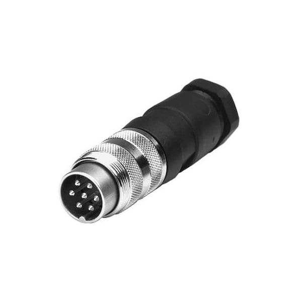 Tuchel Circular Mil Spec Connector Male Cable Connector With Internal Strain Relief And Metal Locking - T3400002U