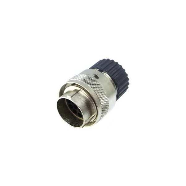Itt Cannon Circular Connector, 4 Contact(S), Zinc Alloy, Female, Crimp Terminal, Plug - 192993-0051
