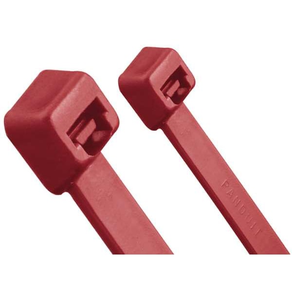 Panduit 11-39/64" L, 0.19" W, Maroon Cable Tie, Package quantity: 100 - PLT3S-C702Y
