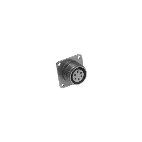 Amphenol Mil Series Connector, 14 Contact(S), Aluminum Alloy, Female, Solder Terminal, Receptacle - 97-3102A-28-20S