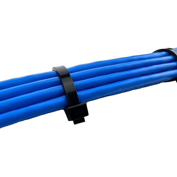 Triton Products Wire Tie, Black, 14", 50 lb.Tensile, PK100 - ZT-14BK