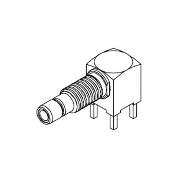 Molex Rf Smb Connector, 1 Contact(S), Male, Board Mount, Solder Terminal, Locking, Receptacle - 731000097