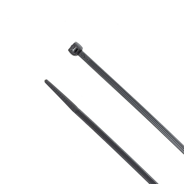 South Main Hardware 14-in   75-lb, Black, 100 Standard Nylon Tie - 220186