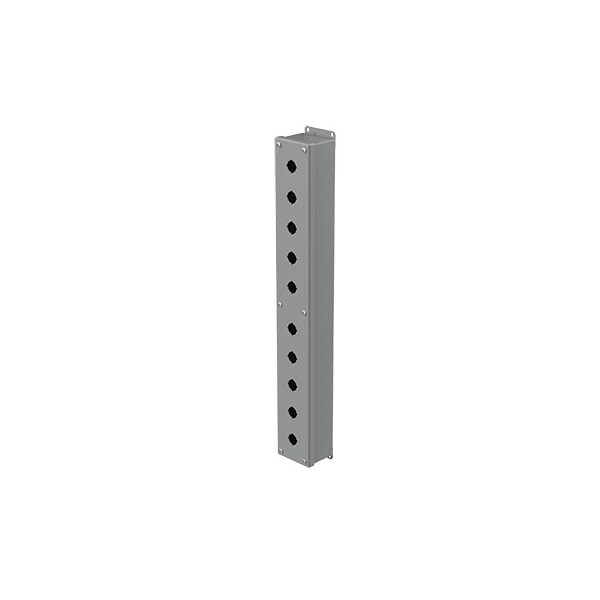 Nvent Hoffman Mild Steel Electrical Enclosures, 24-3/4 in H, 2-3/4 in D, 3-1/4 in W, NEMA 12, Screw On - E10PBG