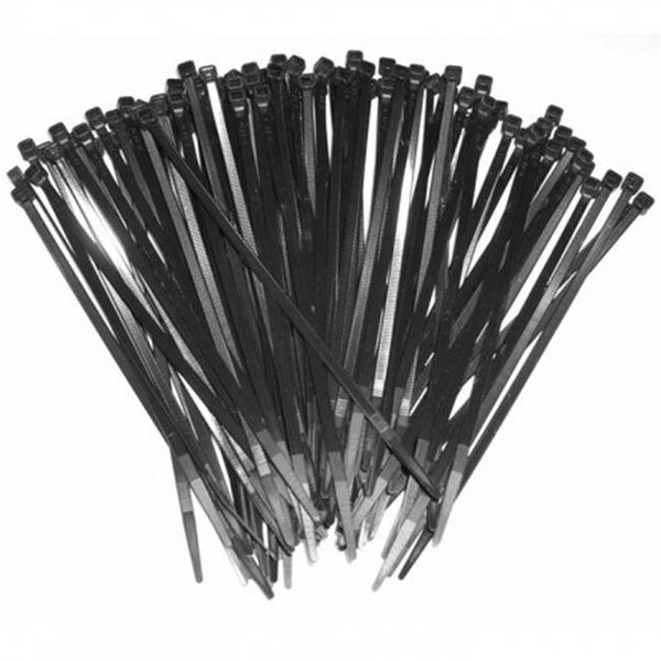 Xscorpion Xscorpion CT15 15 in. Black Wire Ties - 100 Piece - CT15