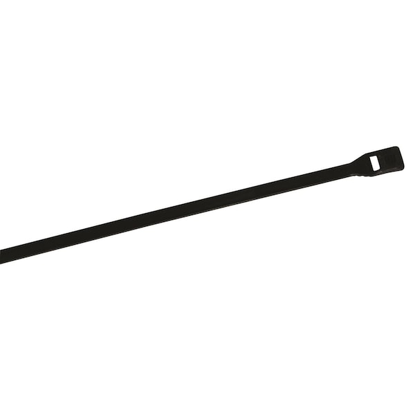 Cobra Tools 63112 14 in. Cable Tie Low-Profile UV Black, 50 lbs, 100PK - 3005.2266