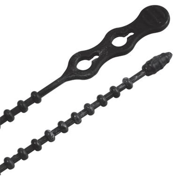 Marinco Wire Tie 70 Pound Capacity Ultraviolet Black 8 In. Length - M1D-468BEADBK