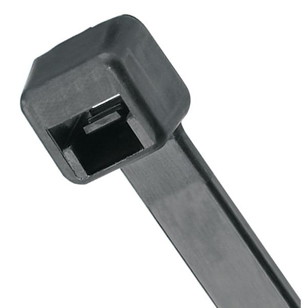 Panduit Cable Tie, Std, 11.5in, Wr Bl Poly, PK1000 - PLT3S-M100