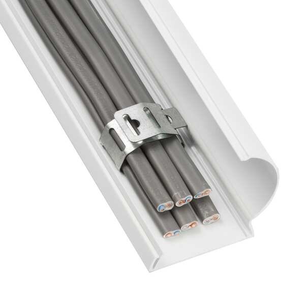 D-Line Clip, Safe-D F-Clip, SS, PK50 - SAFEDFCLIP40/50
