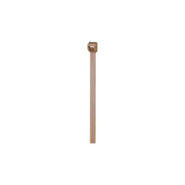 Panduit Cable Tie, 7.4"L, Peek, Brown, PK1000 - PLT2S-M71