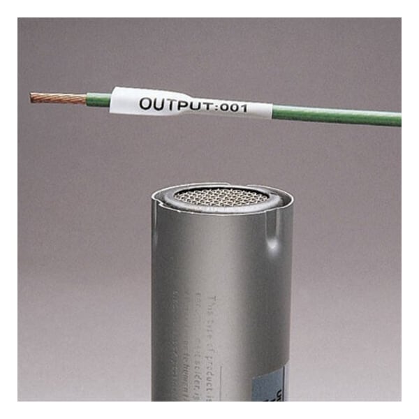 Panduit Heat Shrink Label, 0.5x0.25, PK2000 - H050X025H1T