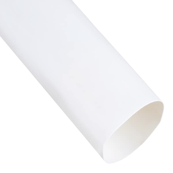 3M Shrink Tubing, 1.5in ID, White, 4ft, PK24 - FP301-1 1/2-48"-WHITE-24 PCS