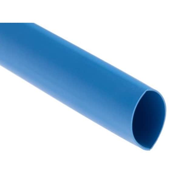 Kable Kontrol Kable Kontrol® 3:1 Heat Shrink Tubing - Dual Wall Adhesive Lined Polyolefin - 1/2" Inside Diameter - 4' Long Stick - Blue - HS378-BL
