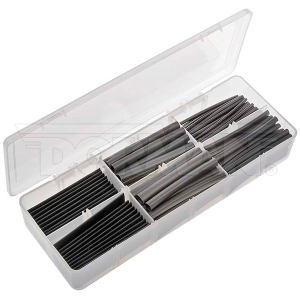 Motormite 1/16-1/2 In Heat Shrink Tubing Kit, 87500 - 87500