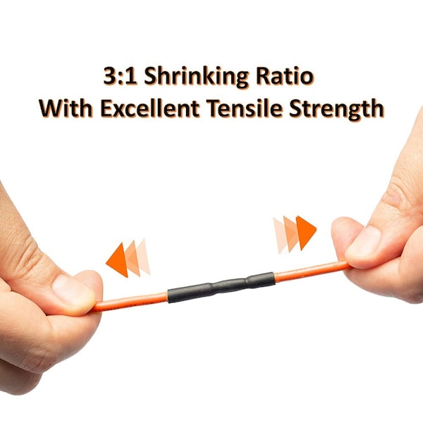 Kable Kontrol Kable Kontrol® 3:1 Heat Shrink Tubing - Dual Wall Adhesive Lined Polyolefin - 3/8" Inside Diameter - 4' Long Stick - Green - HS376-GN