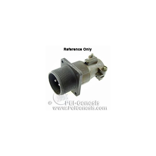 Itt Cannon Mil Series Connector, 35 Contact(S), Aluminum Alloy, Male, Solder Terminal, Receptacle - CA3100E28-15P
