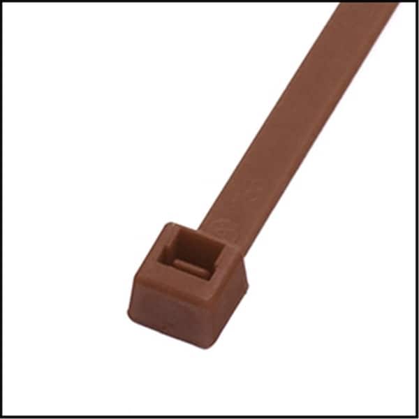 Fast Fans 7 in. Brown Cable Tie, 50 lbs -Pack of 100, 100PK - FA2965100