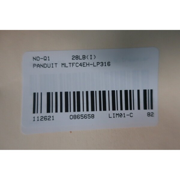 Panduit Panduit Mltfc4Eh-Lp316 Bag Of 50 Fully Coated Metal Locking Ties 17.1In X 0.5In - MLTFC4EH-LP316